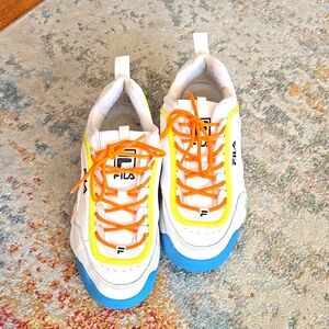 Fila Disruptor II Neon Sneakers 41